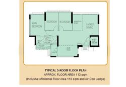 Blk 165B Yung Kuang Court (Jurong West), HDB 5 Rooms #625992561